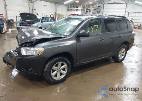 2008 Toyota Highlander from USA, damaged, VIN JTEES41A082078109